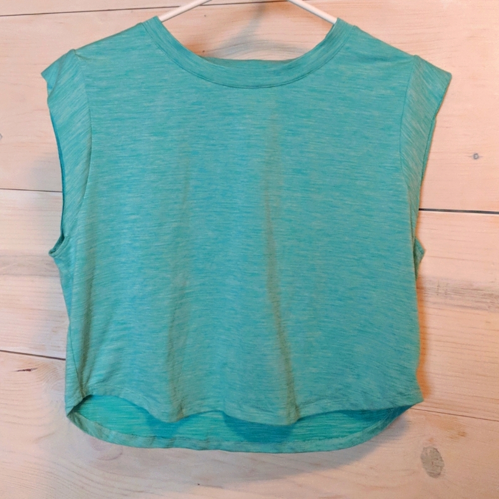 Born Primitive Teal Crop Top